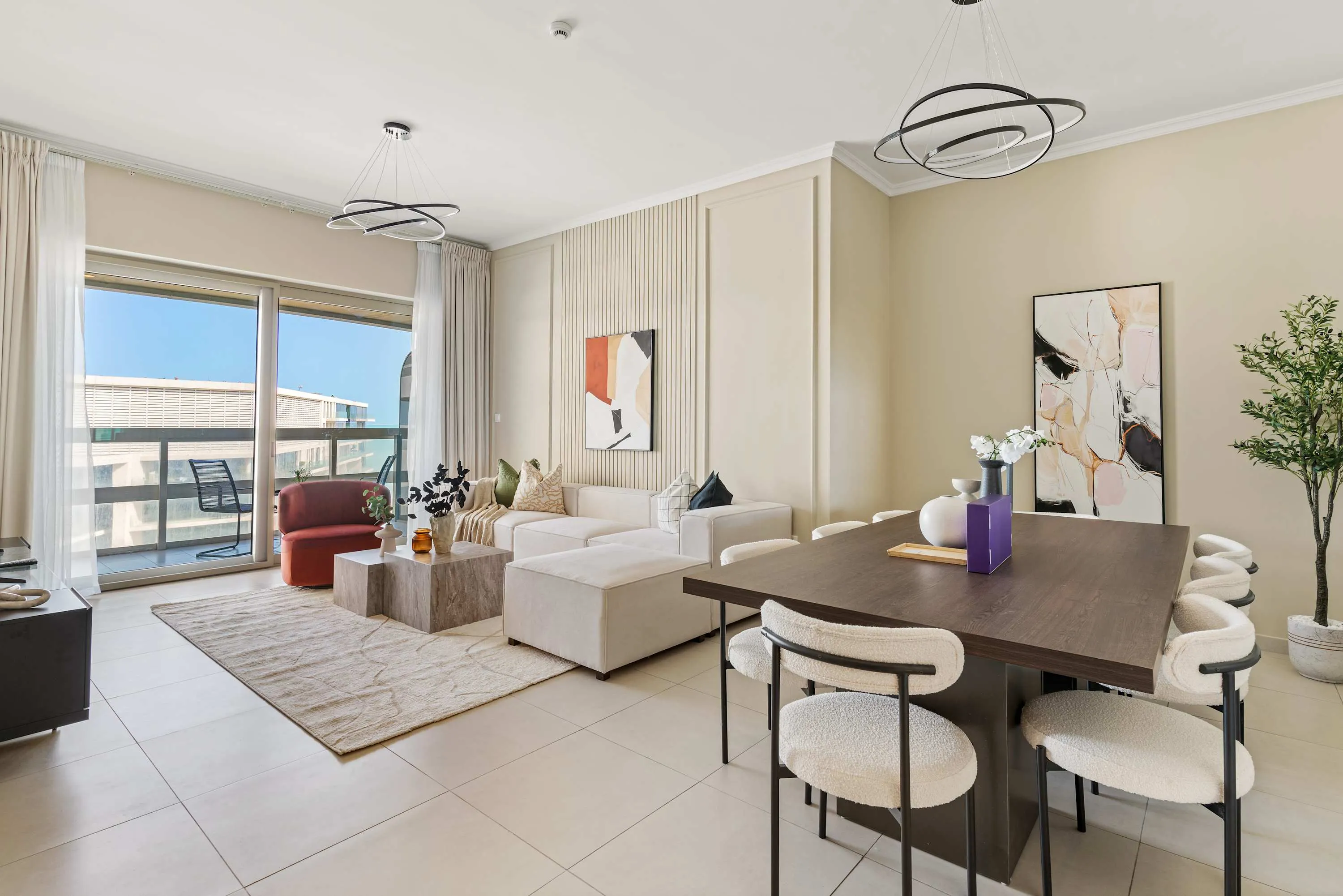 Designer 3-bed Flat With Dedicated Home Office In Abu Dhabi's City Center #3