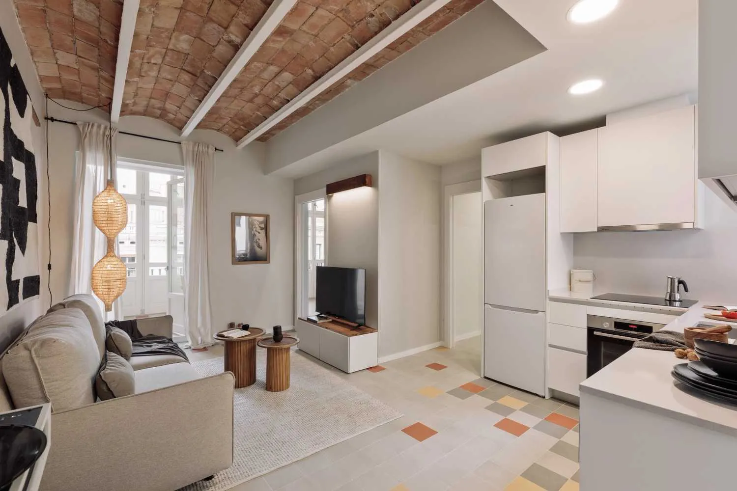 Stylish 2-bed City Flat With Pro Workstation & Gigabit Internet In Barcelona Center #5