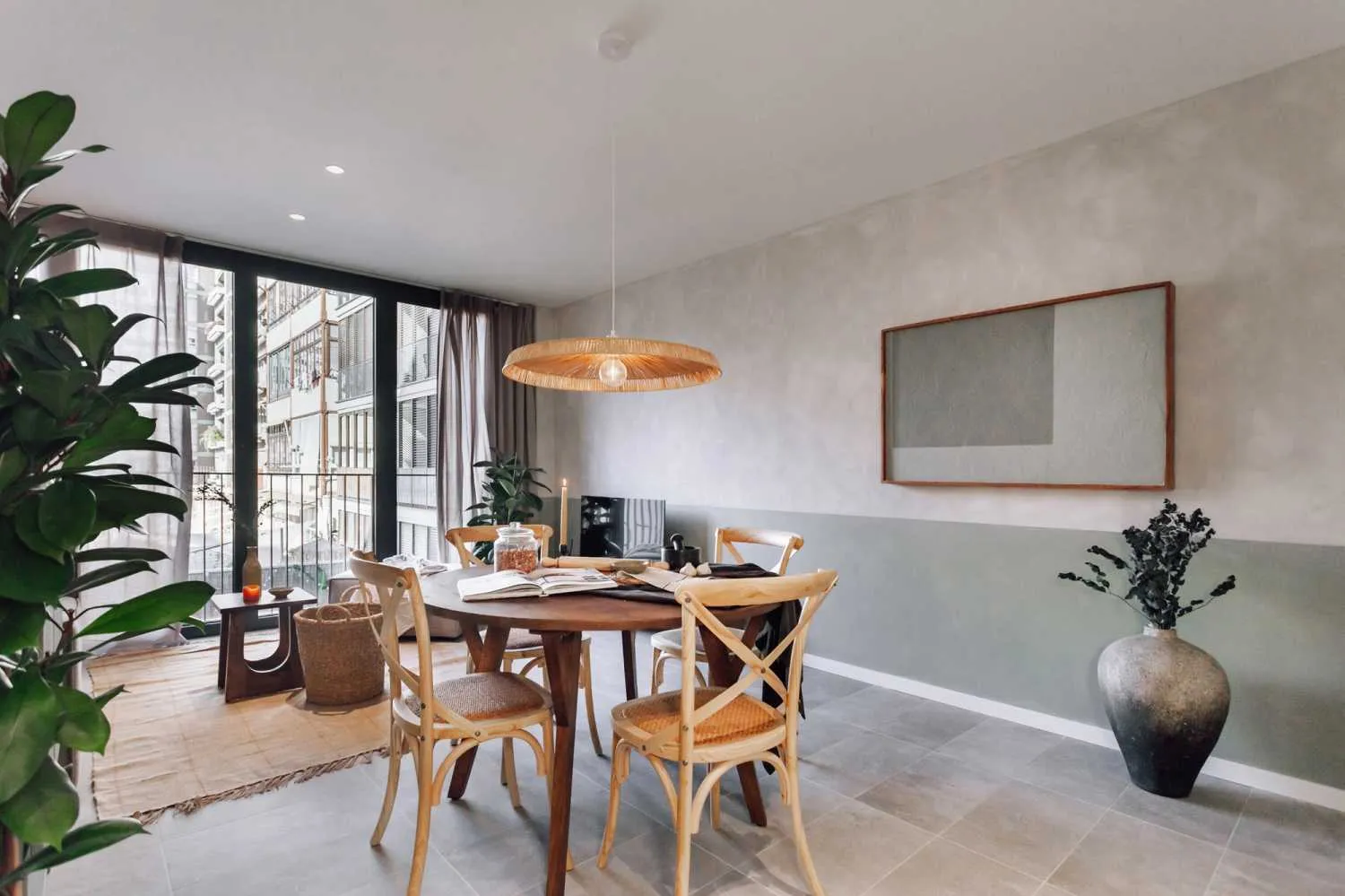 Trendy 66m2 Flat With High-speed Fiber & Pro Home Office Setup In Barcelona #3