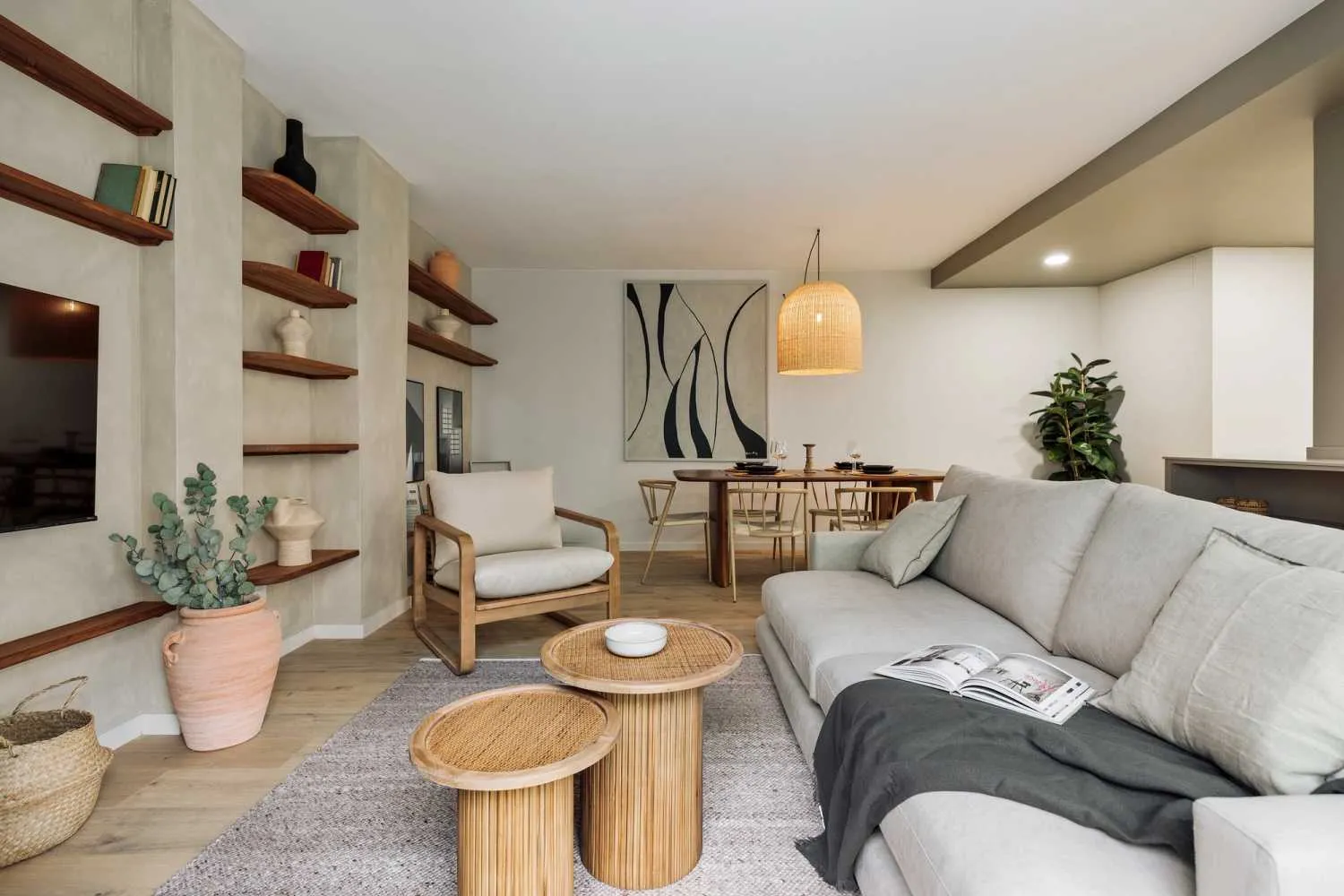 Modern 3-bed Barcelona Flat With Pro Workspace, Chef's Kitchen & Fiber Internet #3