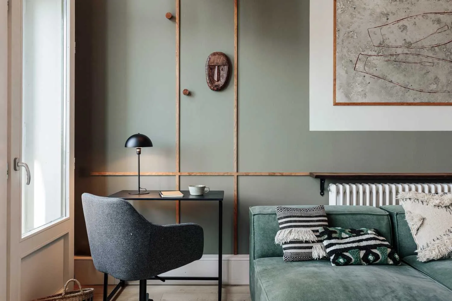 Airy Barcelona Flat With High-speed Fiber And Pro Home Office Setup In City Center #5