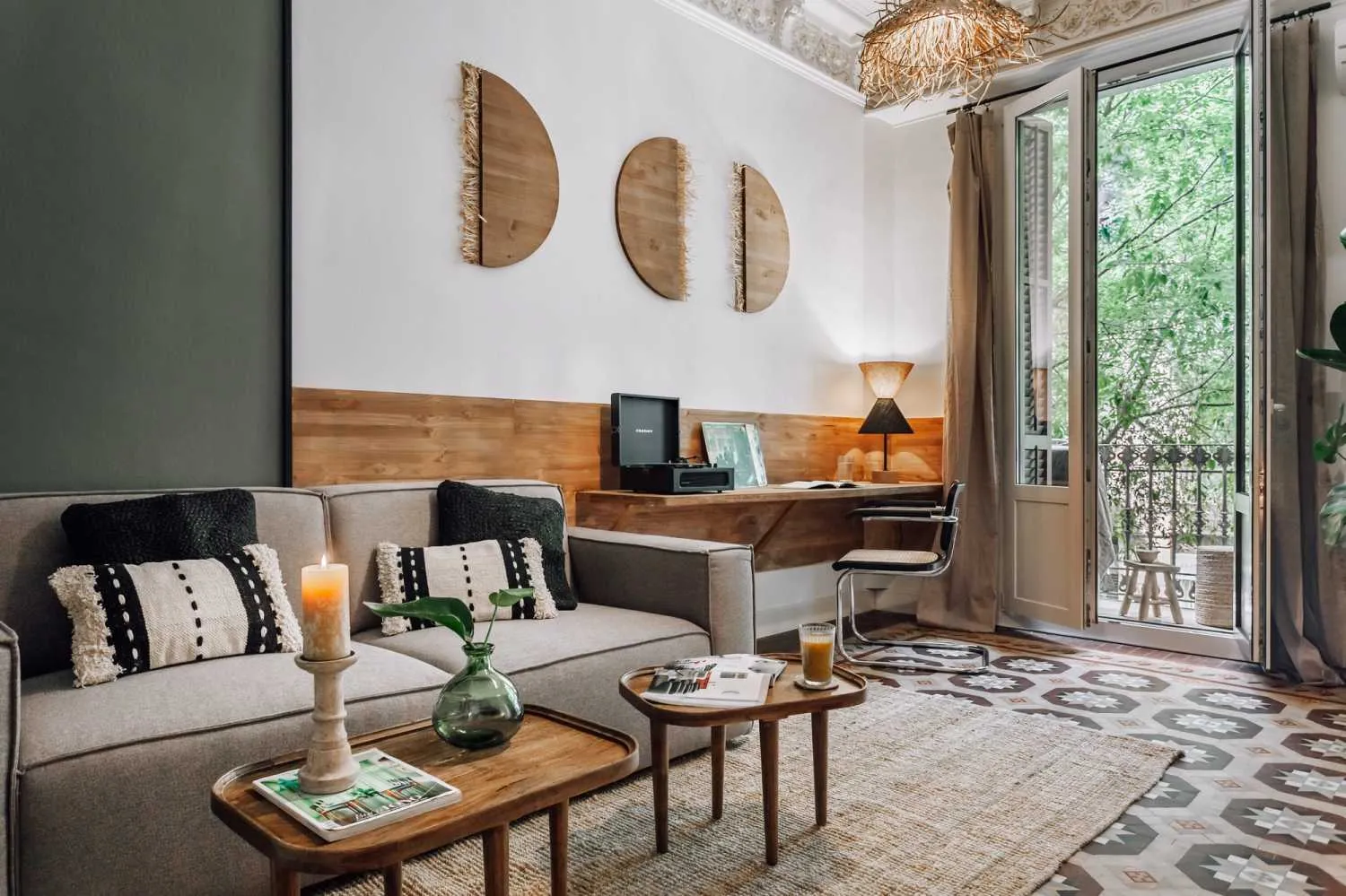 Urban 53m2 Barcelona Flat With Ultra-fast Wifi & Pro Home Office Setup #2
