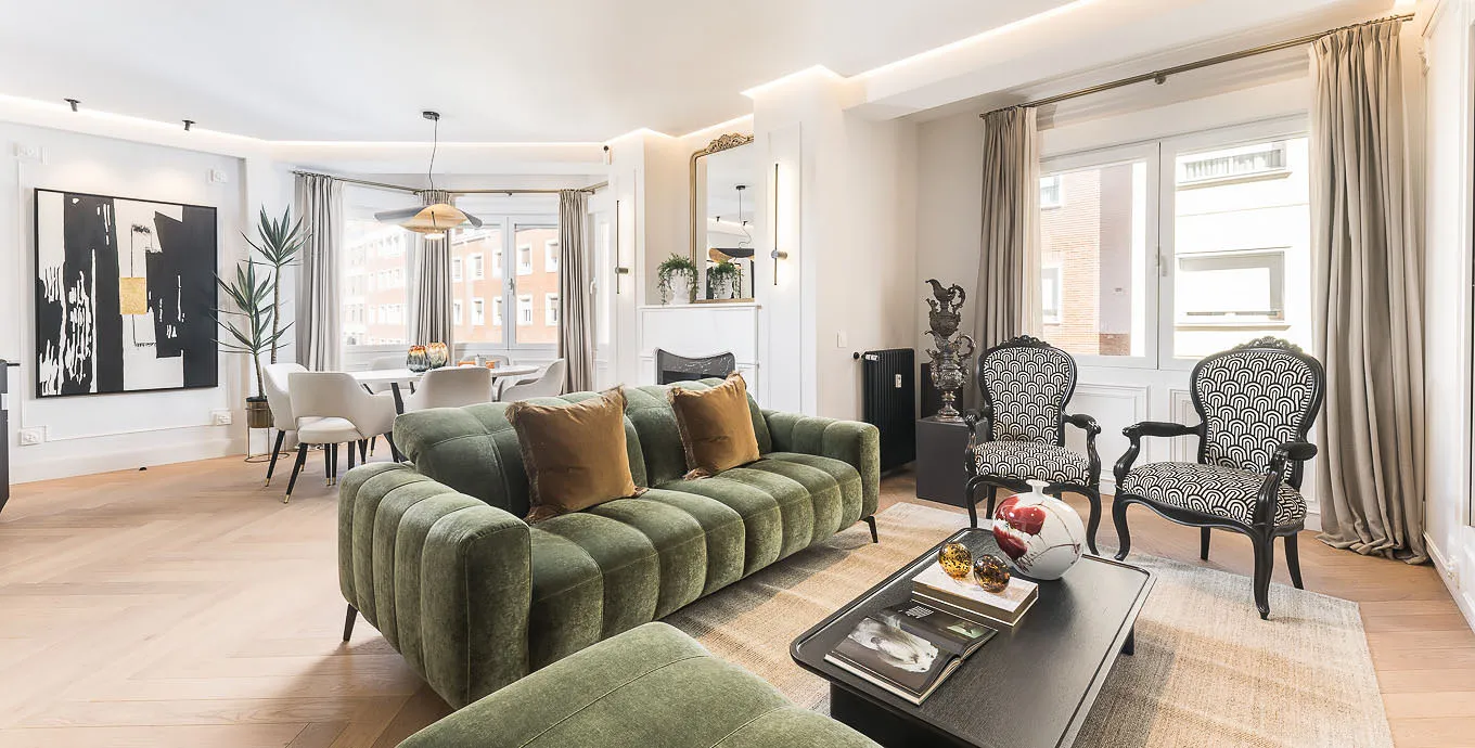 Vast Rooftop Apartment With Premium Home Office Space In Madrid's City Center
