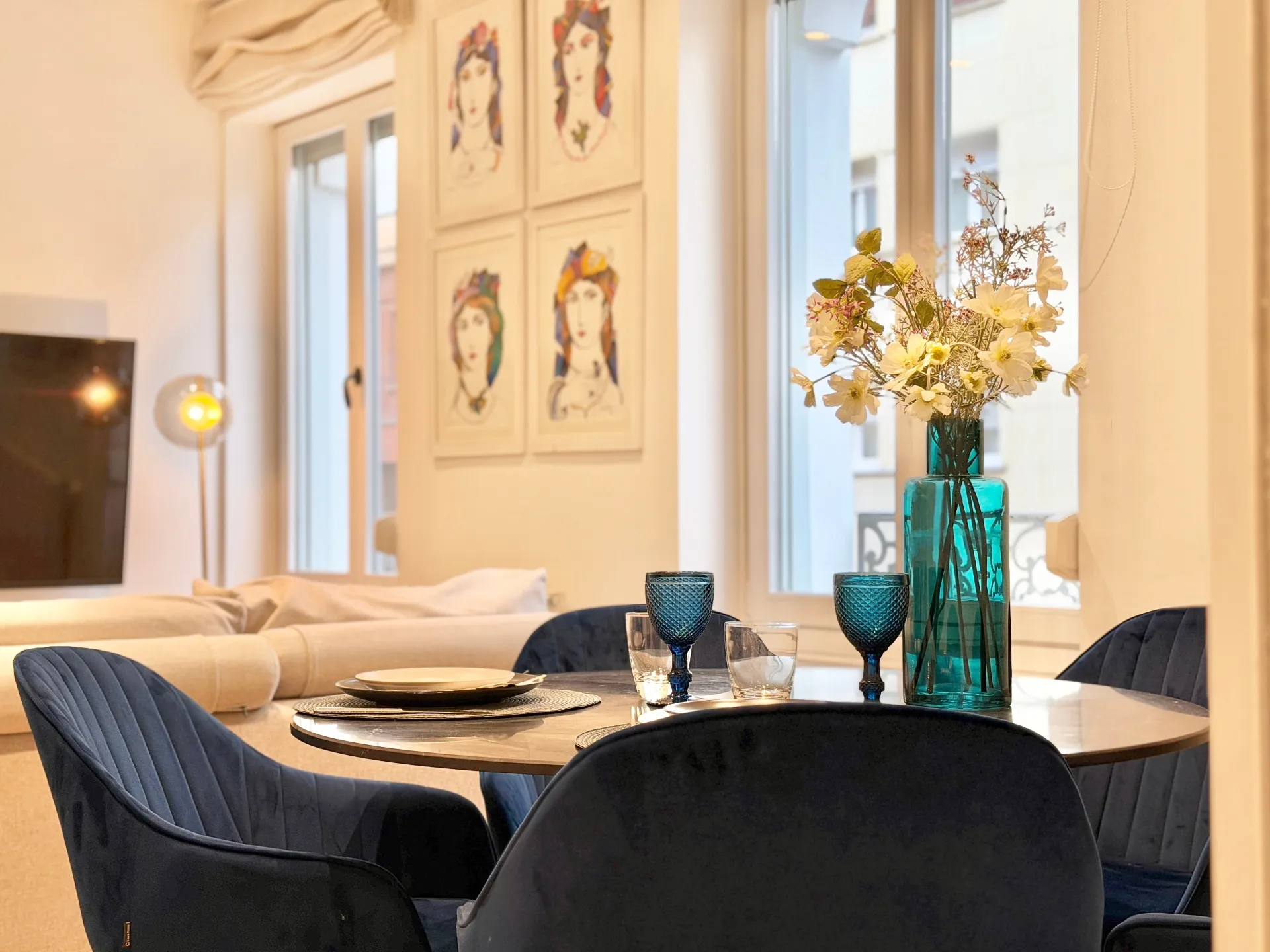Madrid Executive Flat - Airy 100m2, Ultra-fast Wifi & Full Kitchen For Remote Work #3
