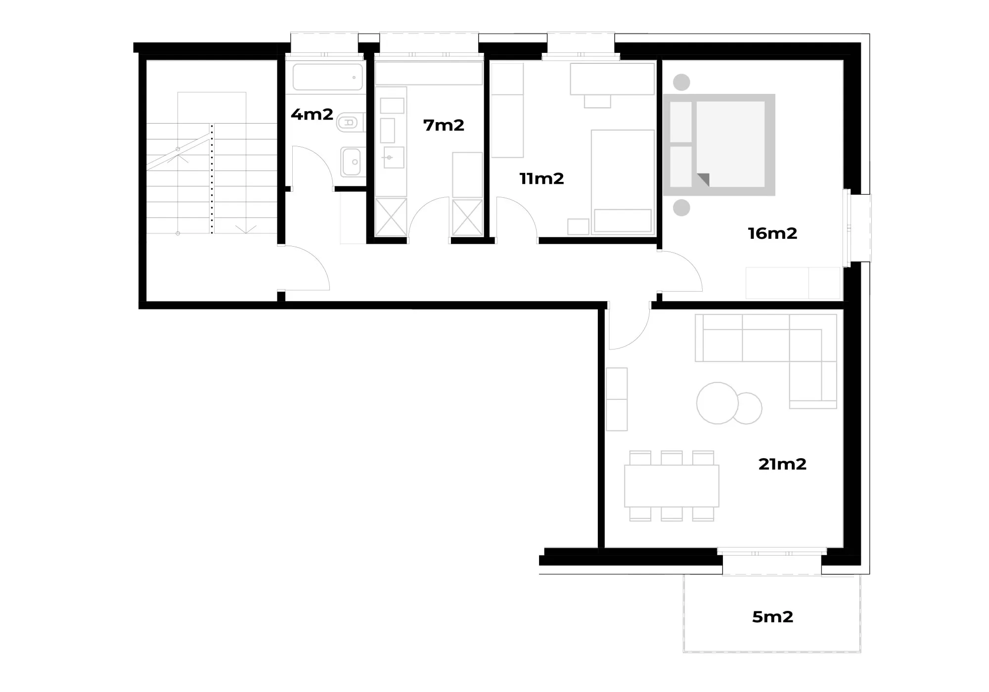 Trendy 2-bed Flat In Zug With Home Office Setup #3