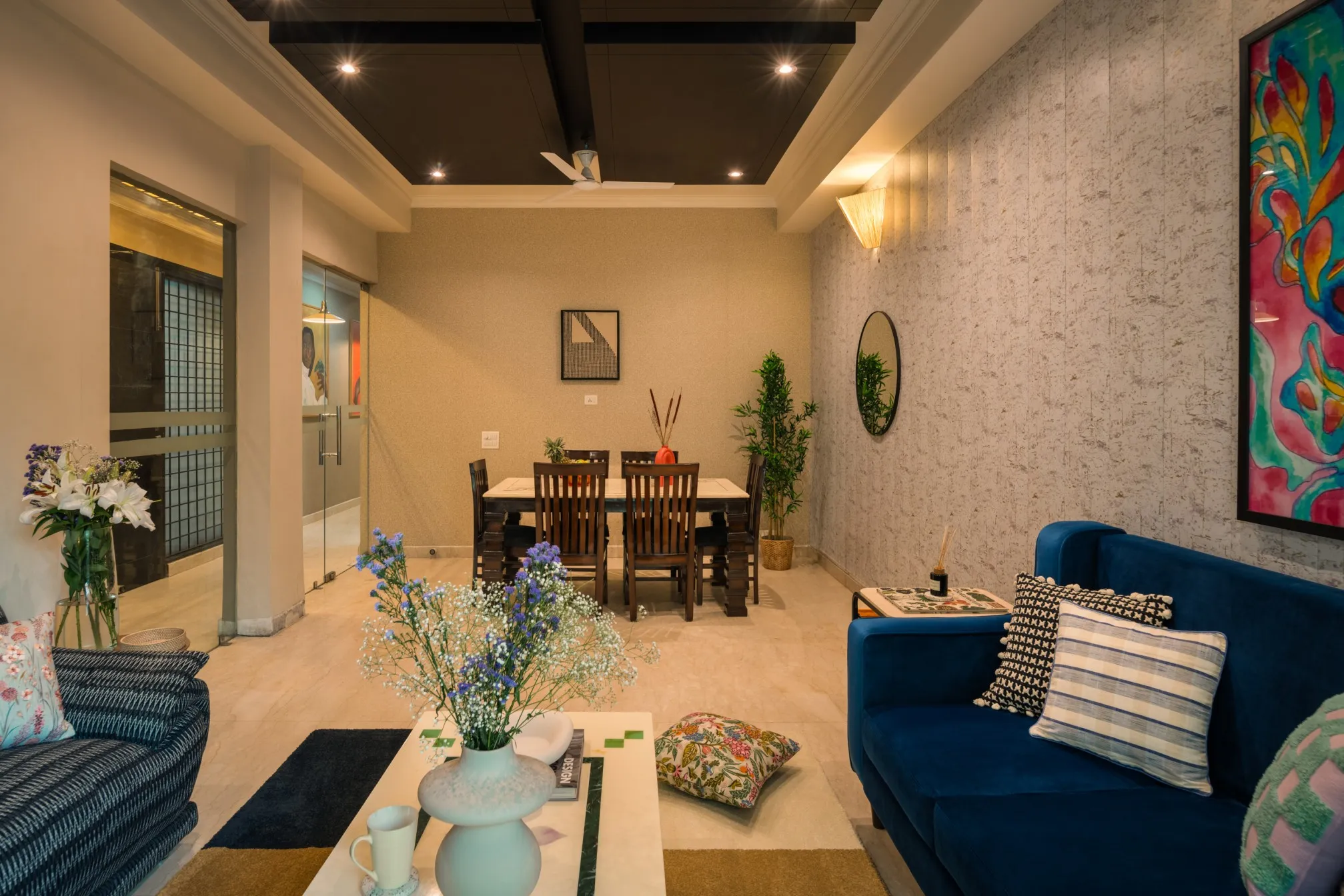 Designer 2-bed Flat In Goa With Dedicated Home Office For Remote Work Flexibility #2