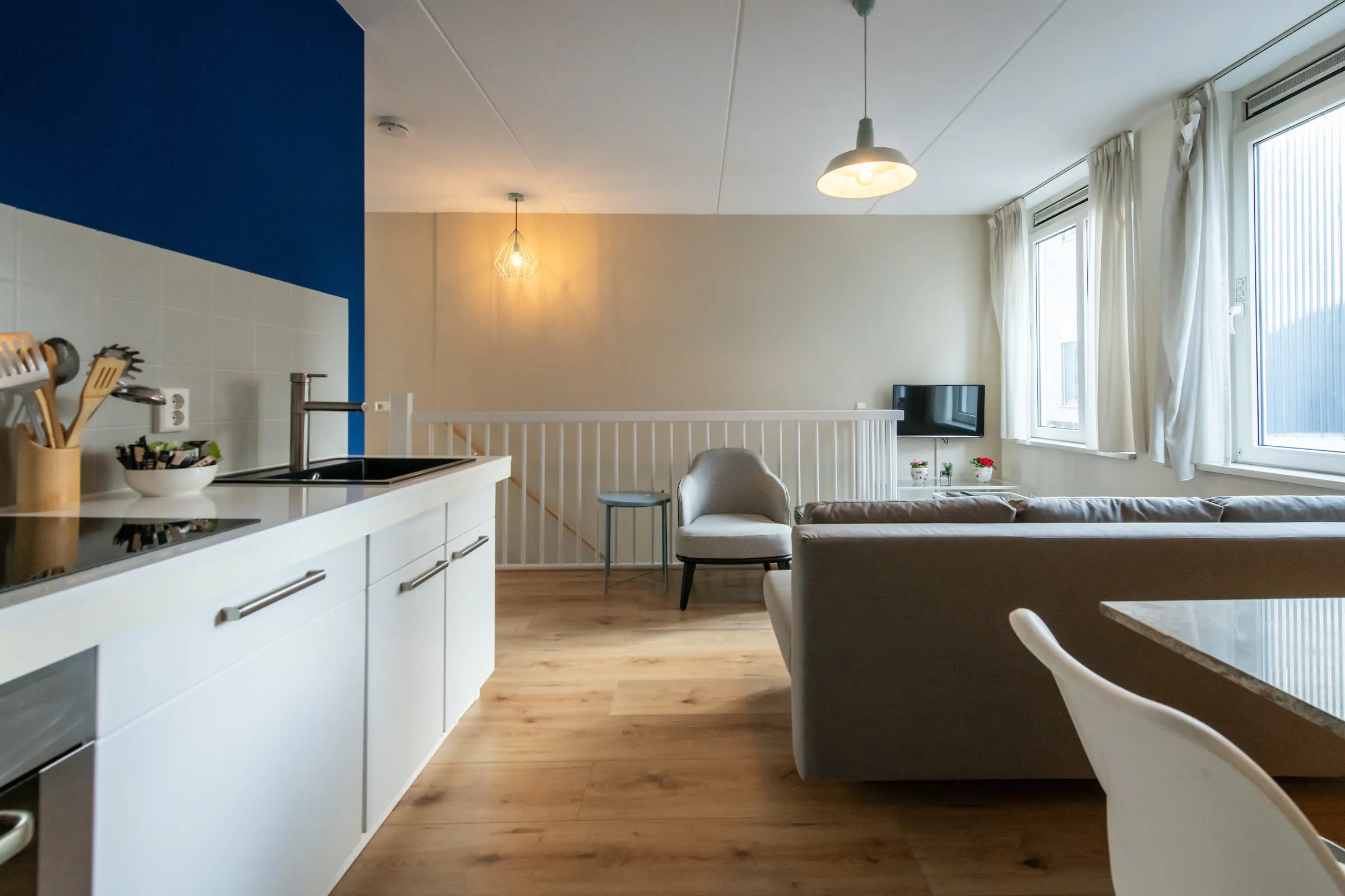 Curated 2-br Serviced Flat In Amsterdam Noord - Intimate Space For Remote Work