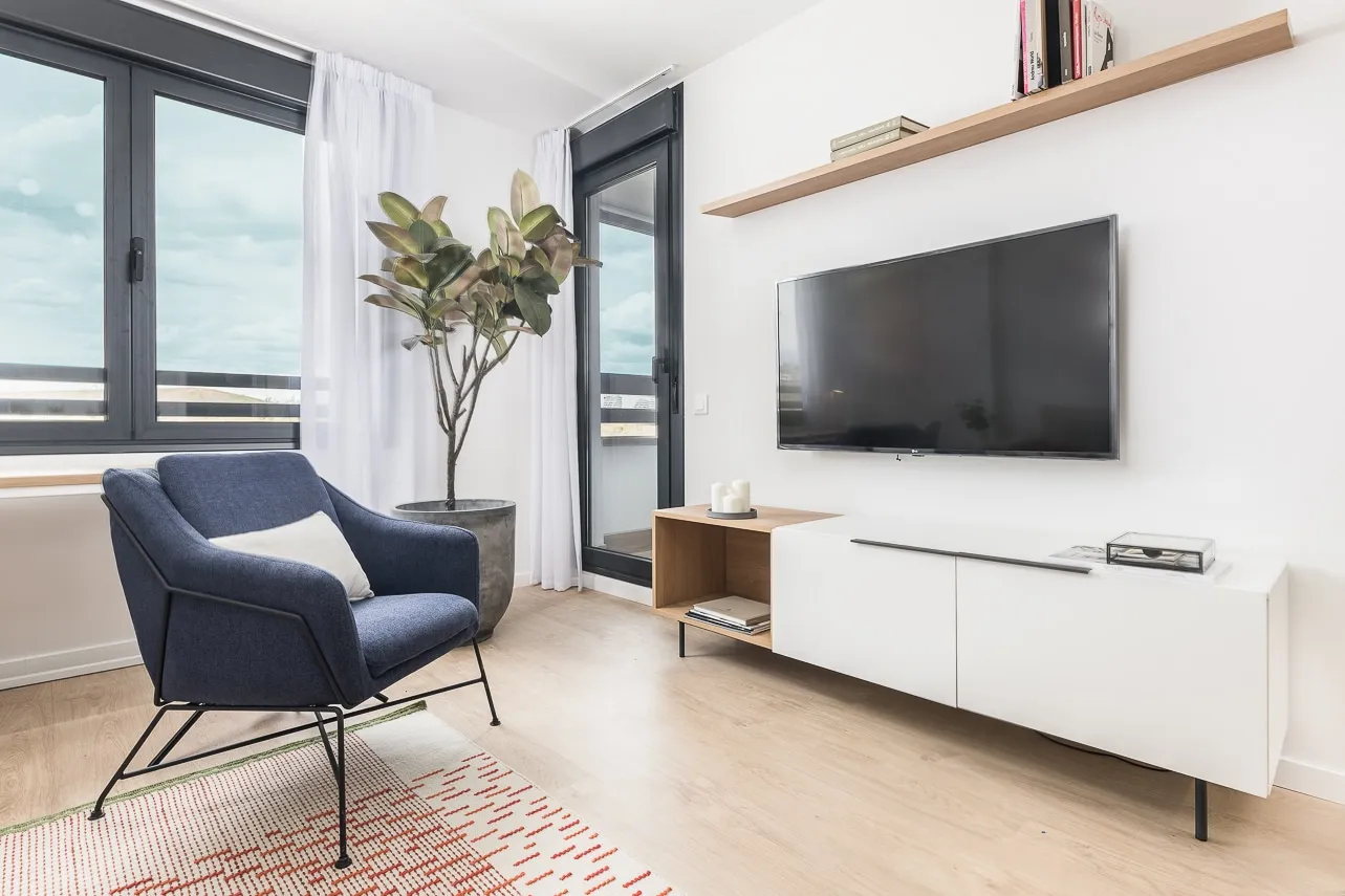 Trendy Cozy 49 Sqm Flat In Valdebebas, Madrid - Dedicated Home Office And High-speed Wifi #3