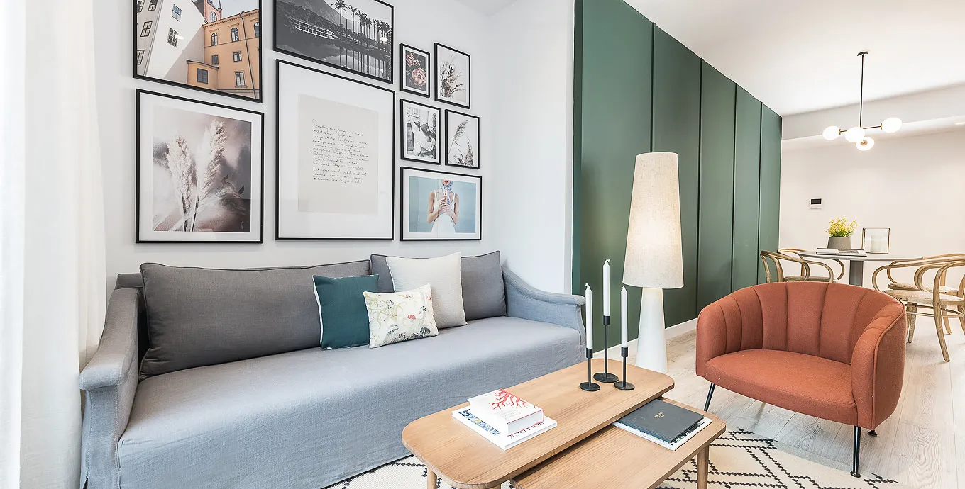 Curated Executive Flat In Barcelona With Dedicated Workspace