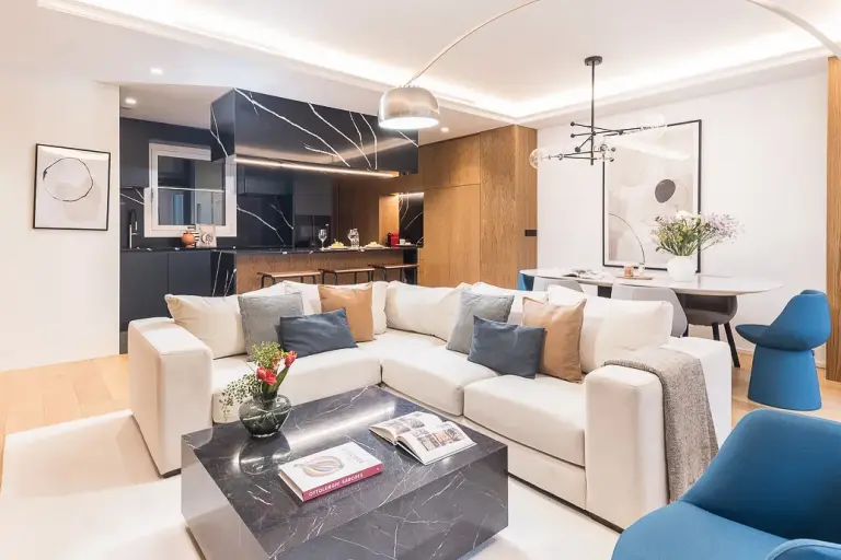 Sleek Penthouse With Home Office Space In Zubieta For Remote Work And Extended Living