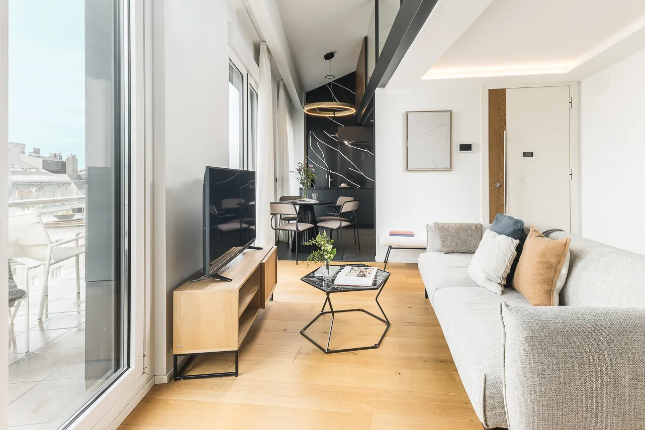 Premium Rooftop Apartment With Spacious Home Office In Zubieta For Digital Nomads #3